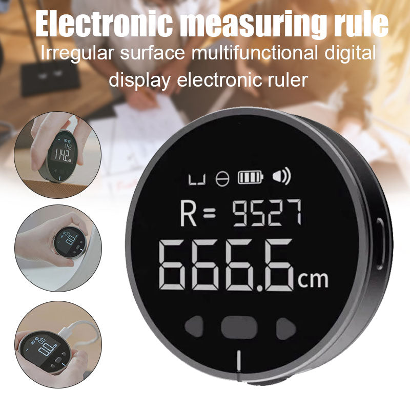 High Definition Digital LCD Electronic Distance Measuring Ruler Tool