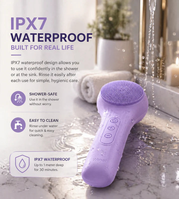 3-in-1 Waterproof Sonic Cleanser