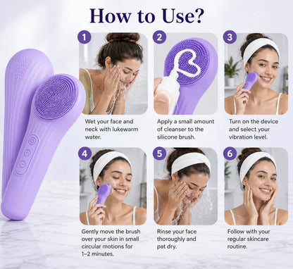 3-in-1 Waterproof Sonic Cleanser