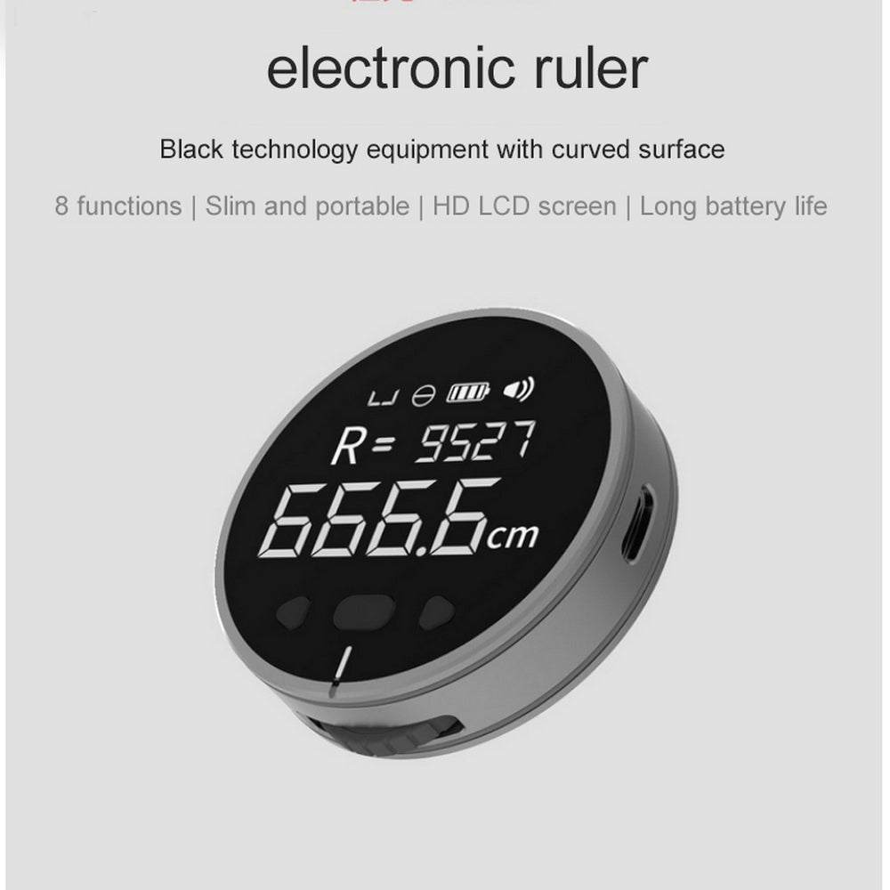 High Definition Digital LCD Electronic Distance Measuring Ruler Tool